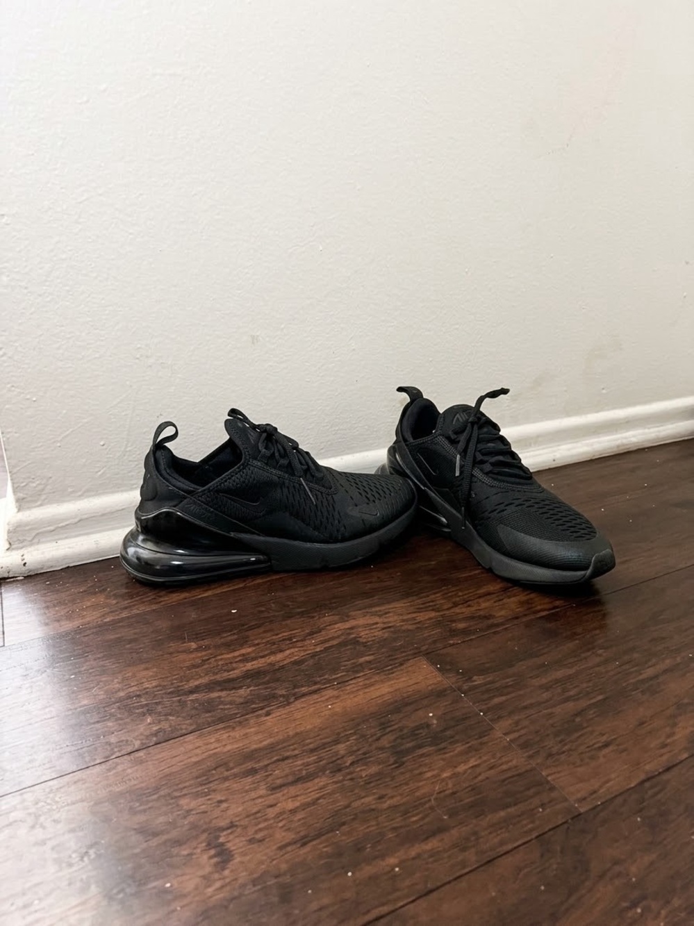 Nike Air Max 270 Triple Black Women's Sneakers
